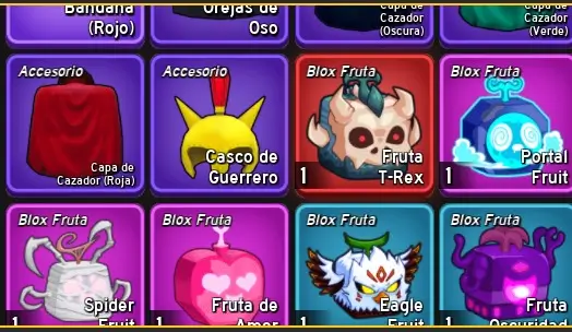 Cuenta-blox-fruits-roblox-T-rex-frutas-miticas