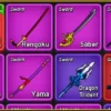 Cuenta Blox Fruits, Fruta CREACIÓN, Armas Miticas y Más...