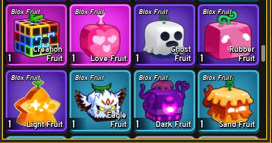 cuenta blox fruits, armas, miticas roblox